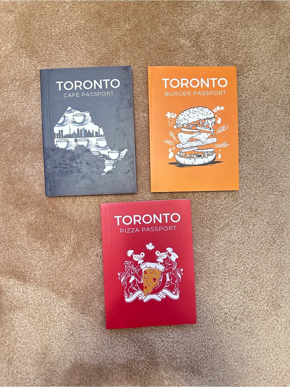 Toronto Cafe Burger & Pizza Passport Bundle – Set of 3
